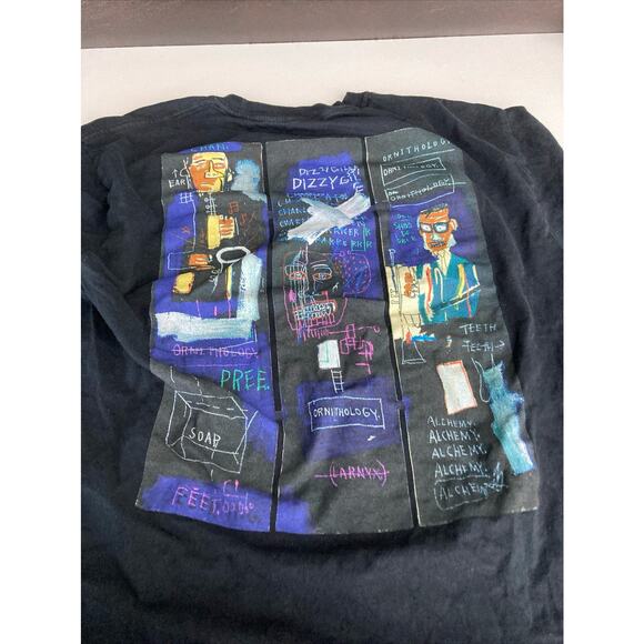 Jean michel basquiat men’s long sleeve shirt size m - Picture 1 of 6